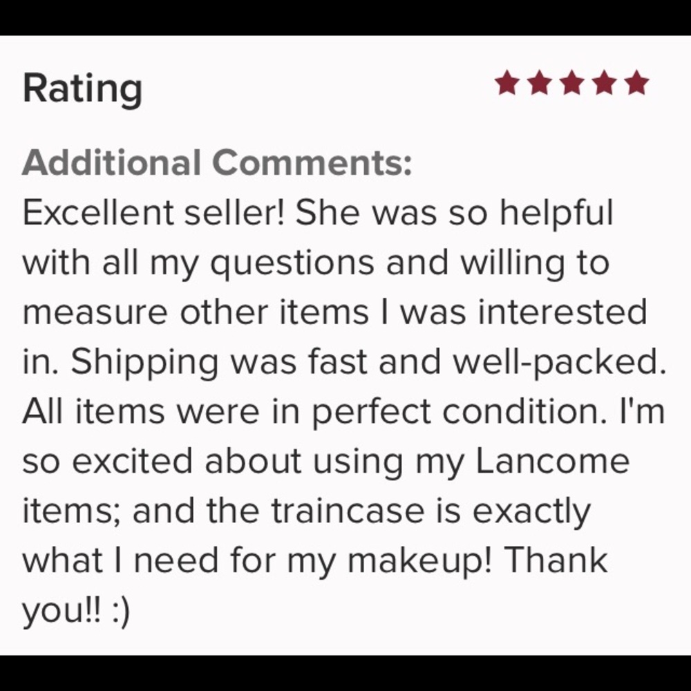 Buy with Confidence, Read these 5 Star Reviews